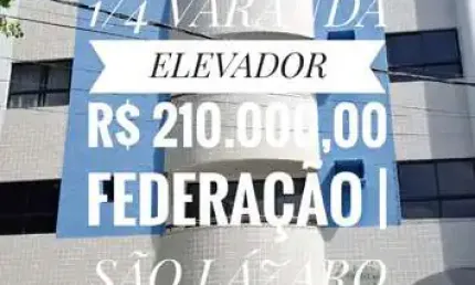 1 quarto 43 m2 varanda oportunidade única r$ 210.000,00 salvador ba