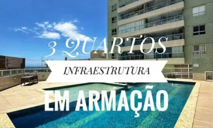 3 QUARTOS 2 SUÍTES 109 M2 VARANDÃO DECORADO EM ARMAÇÃO SALVADOR BA