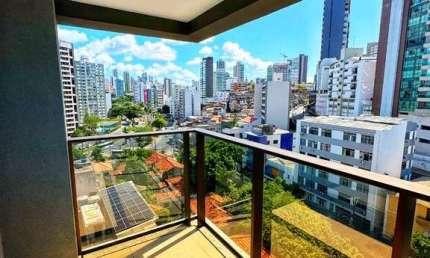 Spot Barra: Studio de luxo na BARRA com vista mar lateral e infraestrutura completa! Invista, more ou alugue já!