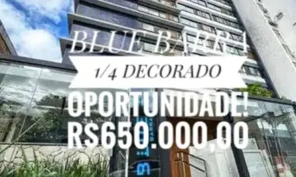Blue barra - apartamento de 1 quarto e sala na barra, salvador-ba com 35,37m² por r$650.000,00! aproveite essa oportunidade!