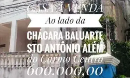 Excelente oportunidade: Casa à venda em Salvador-BA, bairro Santo Antônio! 3 quartos, 1 sala, 2 banheiros, 121m². Agende sua visita!
