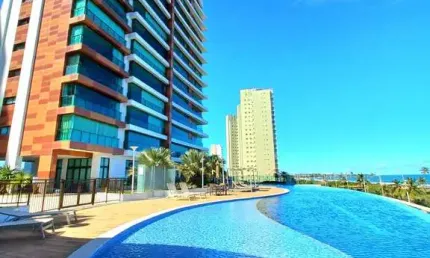 Imperdível! Apartamento de luxo com vista mar no D'Azur - Odebrecht, Salvador-BA, 4 suítes, 242m², 4 vagas - Aproveite!