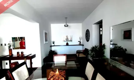Apartamento de 3 quartos com vista panorâmica para a Baía de Todos os Santos, no Campo Grande, Salvador-BA