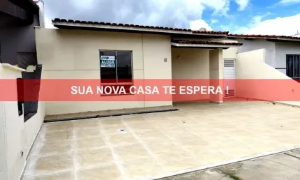 Casa  à venda em condomínio fechado  3 quartos, 1 suíte , feira de santana-ba  área de lazer completa  r$ 390.000,00