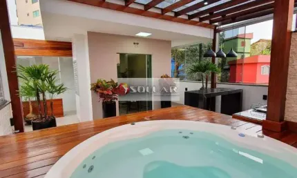 Cobertura com 2 quartos à venda no são gabriel, belo horizonte , 102 m2 por r$ 550.000
