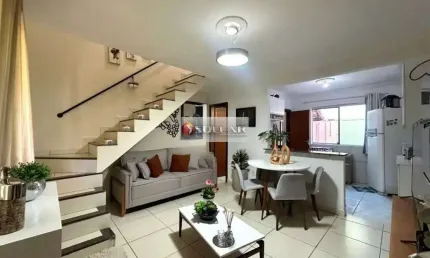 Casa em condomínio fechado com 2 quartos à venda no São Benedito, Santa Luzia , 70 m2 por R$ 255.000