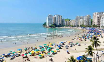 Apartamento com 4 dormitórios à venda, 220 m² por R$ 1.200.000,00 - Praia das Astúrias - Guarujá/SP