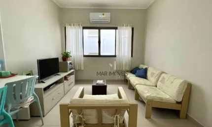 Apartamento com 2 dormitórios à venda, 80 m² por R$ 580.000,00 - Tombo - Guarujá/SP
