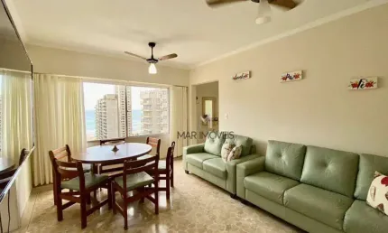 Apartamento com 2 dormitórios à venda, 75 m² por R$ 445.000,00 - Pitangueiras - Guarujá/SP