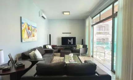 Apartamento com 3 dormitórios à venda, 180 m² por R$ 750.000,00 - Praia da Enseada - Guarujá/SP