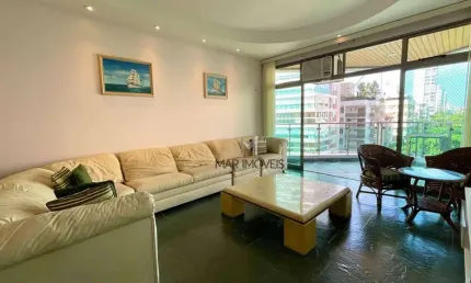 Apartamento com 3 dormitórios à venda, 180 m² por R$ 750.000,00 - Praia da Enseada - Guarujá/SP