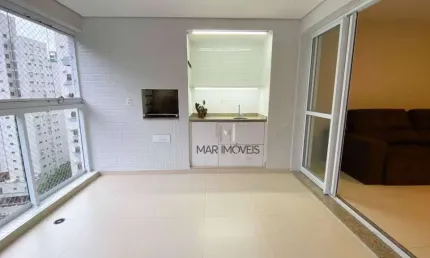 Apartamento à venda, 125 m² por r$ 1.100.000,00 - pitangueiras - guarujá/sp