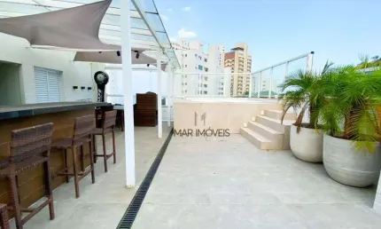 Cobertura com 4 suítes à venda, 320 m² por R$ 1.800.000 - Jardim Astúrias - Guarujá/SP