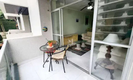Apartamento, 125 m² - venda por R$ 660.000,00 ou aluguel por R$ 5.500,02/mês - Pitangueiras - Guarujá/SP