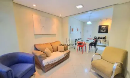 Apartamento com 1 dormitório à venda, 55 m² por R$ 319.000,00 - Pitangueiras - Guarujá/SP