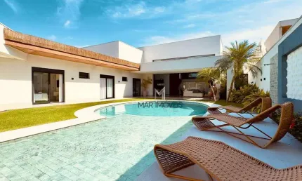 Mansão Nova no Jardim Acapulco toda Decorada com 6 Suítes e 1.000 Metros