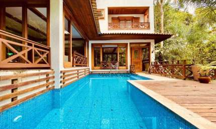 Casa com 5 dormitórios à venda, 400 m² por R$ 6.000.000,00 - Iporanga - Guarujá/SP