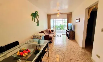 Apartamento com 2 dormitórios à venda, 90 m² por r$ 430.000,00 - praia das astúrias - guarujá/sp