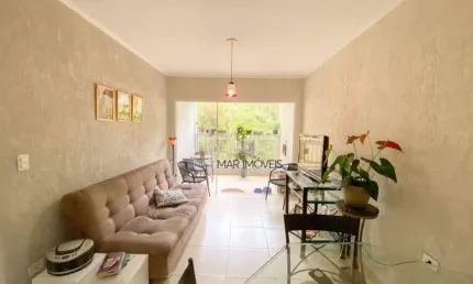 Apartamento com 2 dormitórios à venda, 85 m² por r$ 480.000,00 - pitangueiras - guarujá/sp