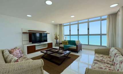 Apartamento com 4 dormitórios à venda, 180 m² por R$ 1.450.000,00 - Pitangueiras - Guarujá/SP
