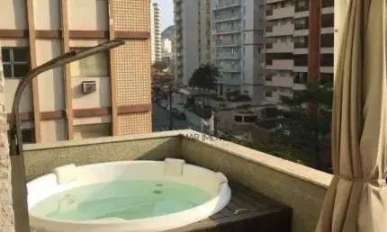 Apartamento com 3 dormitórios à venda, 170 m² por r$ 1.400.000,00 - praia das astúrias - guarujá/sp