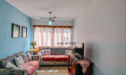 Apartamento com 3 dormitórios para alugar, 85 m² por R$ 3.500,01/mês - Praia da Enseada - Guarujá/SP