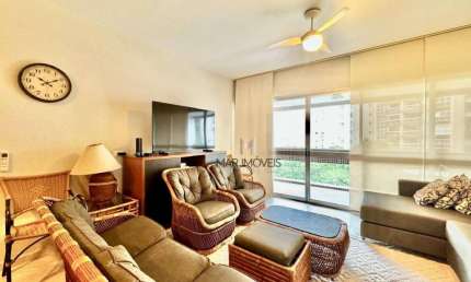 Apartamento para alugar na praia das Pitangueiras em Guarujá/SP - Mar Imóveis Prime