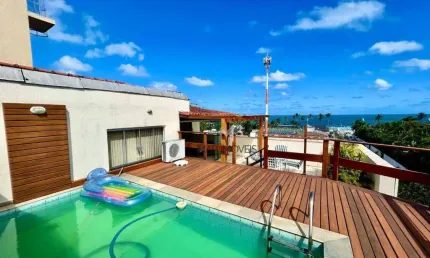 Cobertura com 3 dormitórios à venda, 190 m² por R$ 1.300.000,00 - Enseada - Guarujá/SP