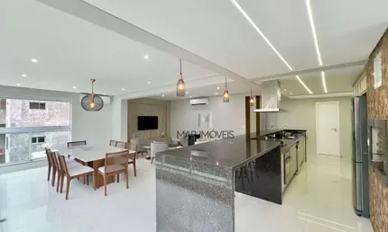 Apartamento com 3 dormitórios à venda, 124 m² por r$ 1.290.000,00 - enseada - guarujá/sp