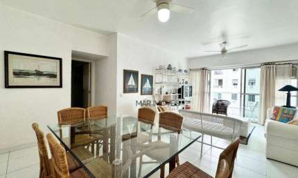 Apartamento com 3 dormitórios, 115 m² - venda por R$ 585.000,00 ou aluguel por R$ 6.000,02/mês - Pitangueiras - Guarujá/SP