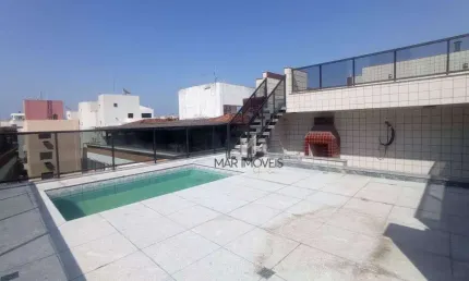 Cobertura com 3 dormitórios à venda, 249 m² por R$ 750.000,00 - Praia da Enseada - Guarujá/SP