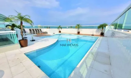 Apartamento Garden com 3 dormitórios, 215 m² - venda por R$ 1.150.000,00 ou aluguel por R$ 7.000,02/mês - Pitangueiras - Guarujá/SP