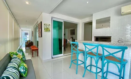 Apartamento à venda, 180 m² por R$ 1.490.000,00 - Pitangueiras - Guarujá/SP