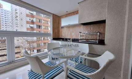 Apartamento com 3 dormitórios à venda, 115 m² por R$ 1.400.000,00 - Praia das Pitangueiras - Guarujá/SP
