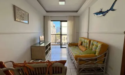 Apartamento com 2 dormitórios à venda, 80 m² por r$ 360.000,00 - praia da enseada - guarujá/sp