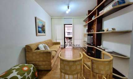 Apartamento com 3 dormitórios à venda, 110 m² - Pitangueiras - Guarujá/SP