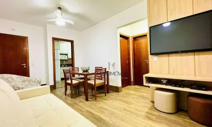 Apartamento com 3 dormitórios à venda, 70 m² por R$ 750.000,00 - Praia do Tombo - Guarujá/SP