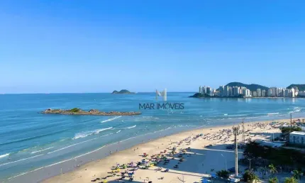 Apartamento com 3 dormitórios à venda, 190 m² por r$ 1.799.000,00 - pitangueiras - guarujá/sp