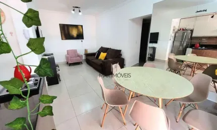 Apartamento com 2 dormitórios à venda, 60 m² por r$ 385.000,00 - pitangueiras - guarujá/sp