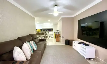 Apartamento com 4 dormitórios à venda, 160 m² por r$ 1.100.000,00 - pitangueiras - guarujá/sp