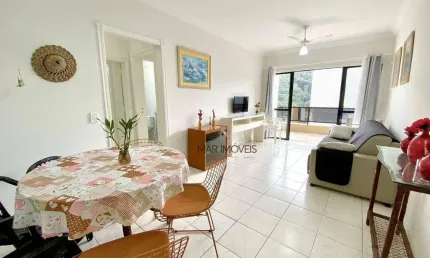 Apartamento com 2 dormitórios à venda, 97 m² por r$ 565.000,00 - pitangueiras - guarujá/sp