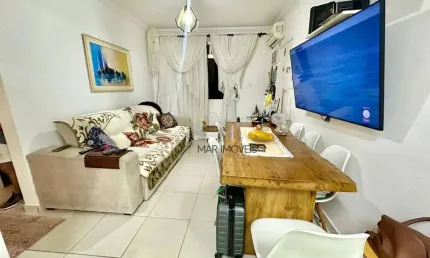 Apartamento com 2 quartos à venda na Rua Santo Amaro, Pitangueiras, Guarujá