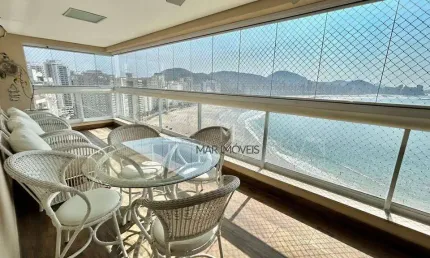 Apartamento com 3 dormitórios, 121 m² - venda por R$ 1.850.000,00 ou aluguel por R$ 10.800,02/mês - Praia das Astúrias - Guarujá/SP