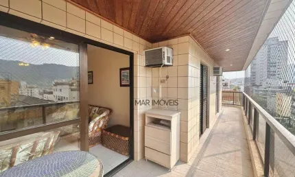 Apartamento com 2 dormitórios à venda, 85 m² por r$ 485.000,00 - praia da enseada - guarujá/sp