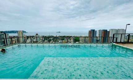 Studio com 1 dormitório à venda, 24 m² por R$ 425.000,00 - Enseada - Guarujá/SP