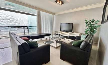 Apartamento com 4 dormitórios à venda, 190 m² por R$ 1.680.000,00 - Praia das Pitangueiras - Guarujá/SP