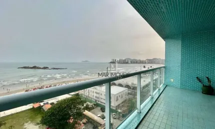 Apartamento com 4 dormitórios à venda, 190 m² por R$ 1.600.000,00 - Praia Pitangueiras - Guarujá/SP