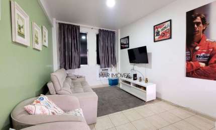 Apartamento com 3 dormitórios à venda, 80 m² - 1 vaga - Pitangueiras - Guarujá/SP