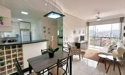 Apartamento reformado com 1 dormitório à venda, 65 m² por r$ 340.000 - enseada - guarujá/sp