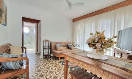 Apartamento, 60 m² - venda por R$ 380.000,00 ou aluguel por R$ 3.100,00/mês - Pitangueiras - Guarujá/SP